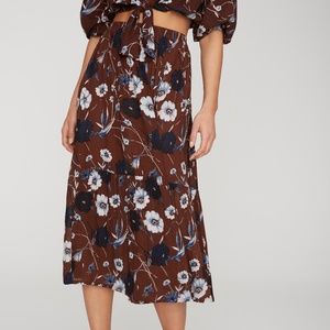 Faithfull the Brand Floral Skirt